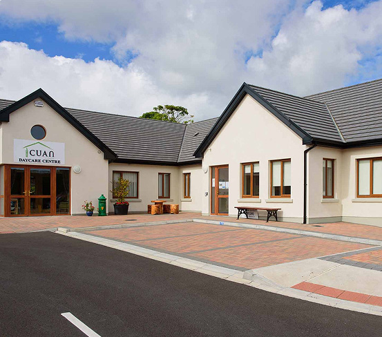 Cuan Day Care Centre entrance.