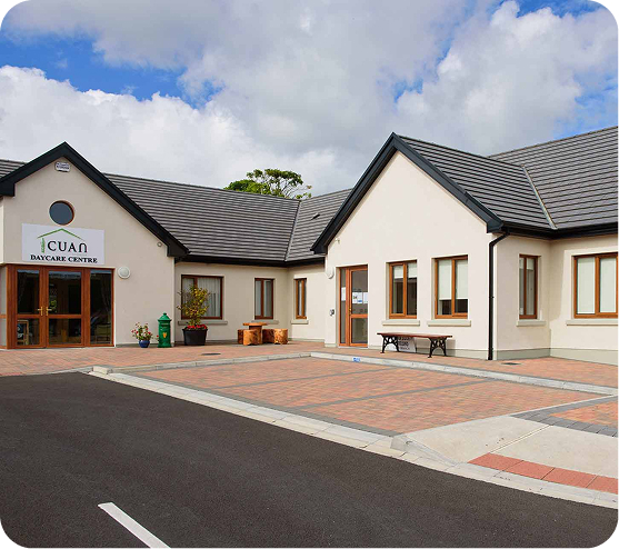 Cuan Daycare Centre - view from entrance.